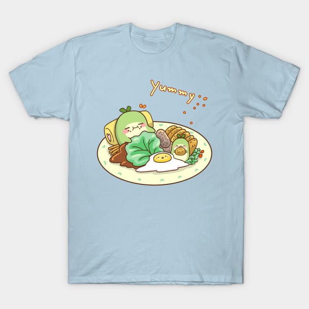 yummy and sleep T-Shirt by Mochipang